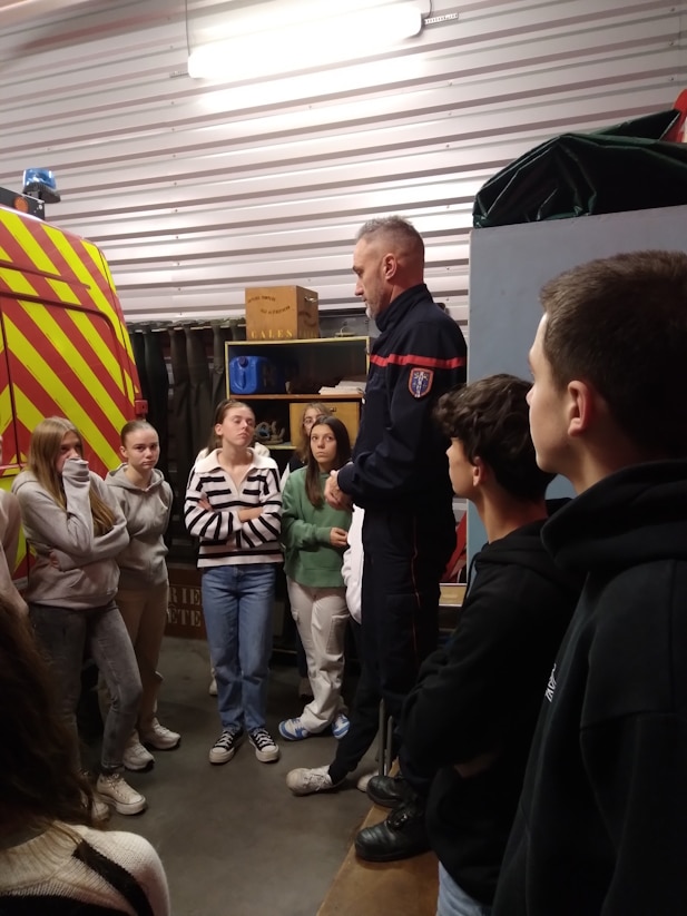 visite caserne pompiers