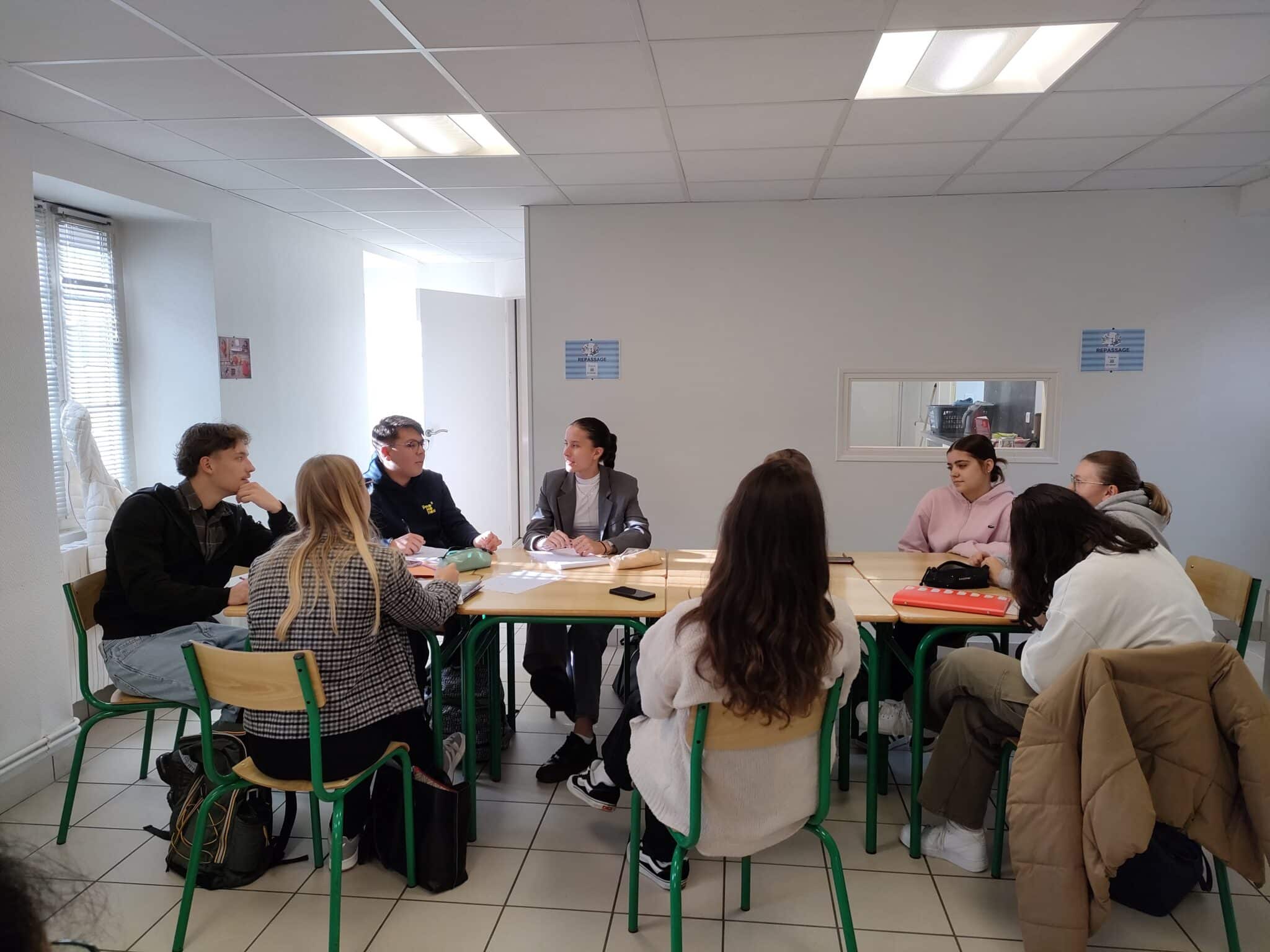 Projet entre les étudiants de BTS SP3S et les élèves de CAP AAGA