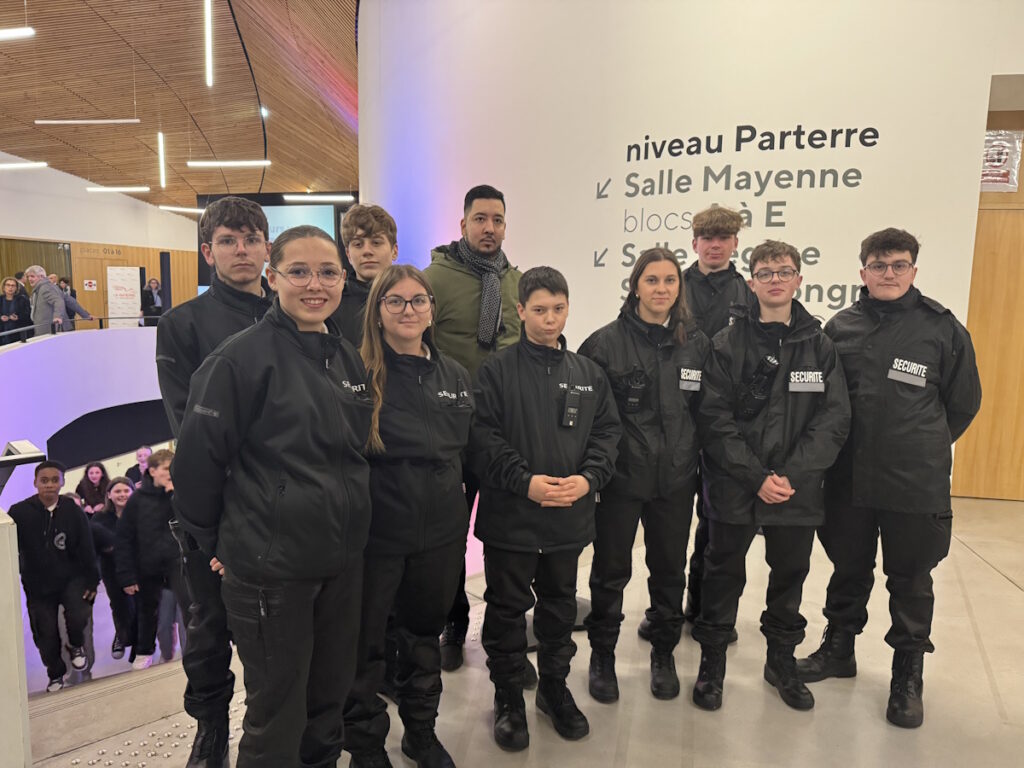 Voeux de la Préfecture de la Mayenne 2 voeux prefecture 2de BP Metiers Securite Haute Follis Laval 5