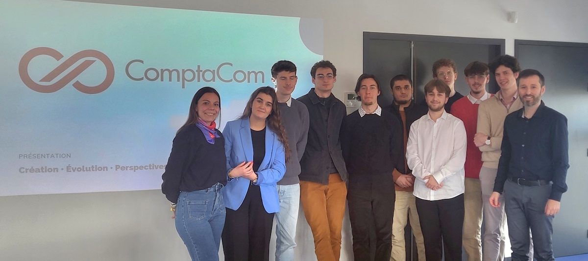 Visite ComptaCom licence VCM Haute Follis Campus