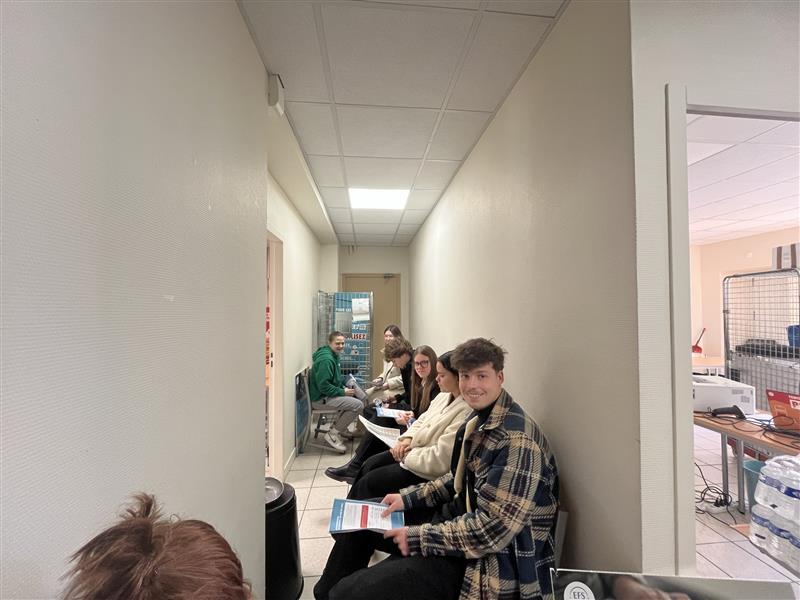 Don du sang campus Haute Follis enseignement sup 2