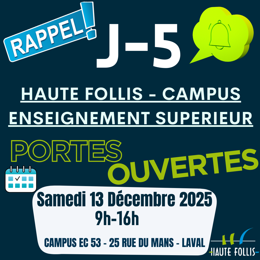 J 5 Portes Ouvertes Campus 13 decembre 2025