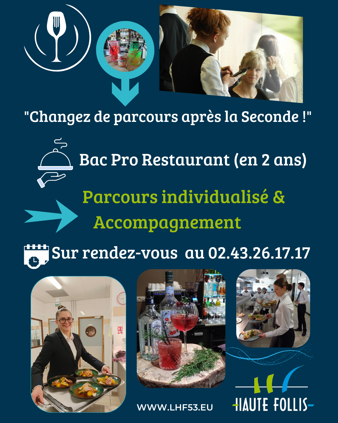 Affiche A4 Promotion du Bac Pro CSHCR Rentree 2026 Publication Instagram 45