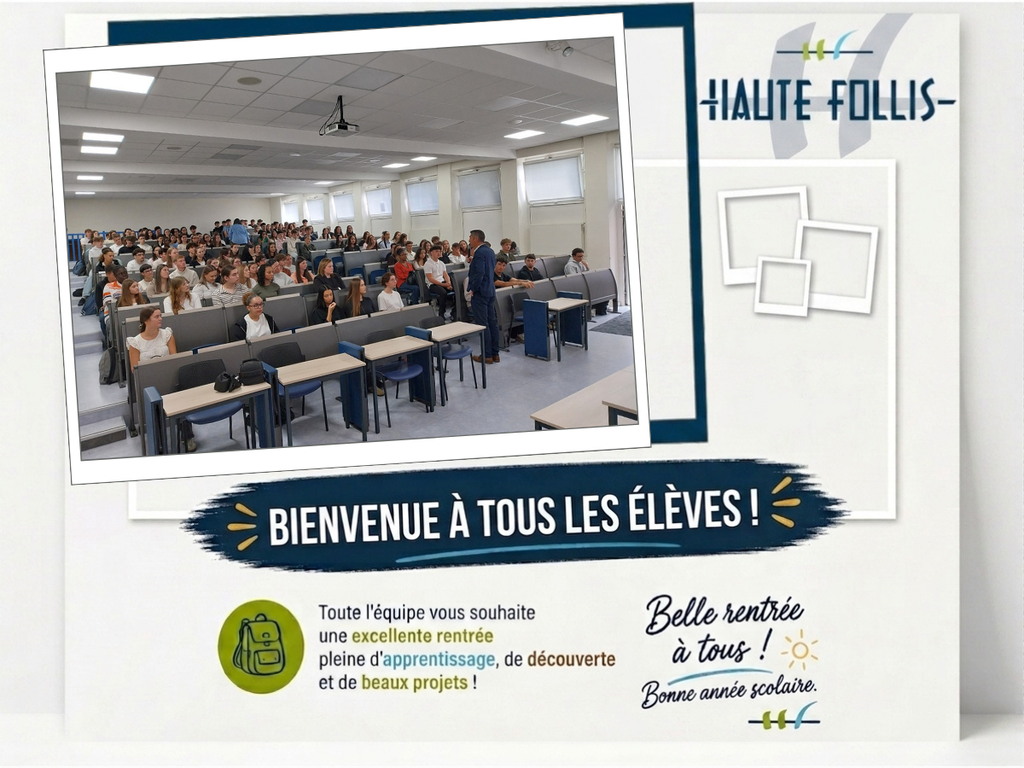 Une nouvelle année commence pour le lycée-campus Haute-Follis 10 2