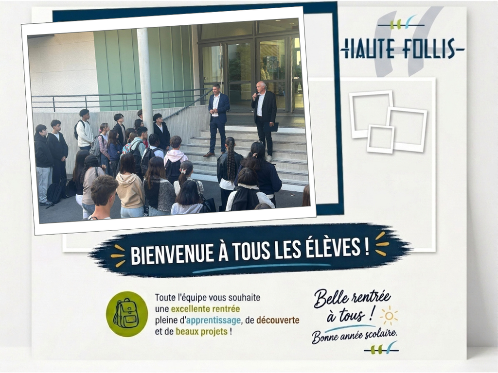 Une nouvelle année commence pour le lycée-campus Haute-Follis 13 5