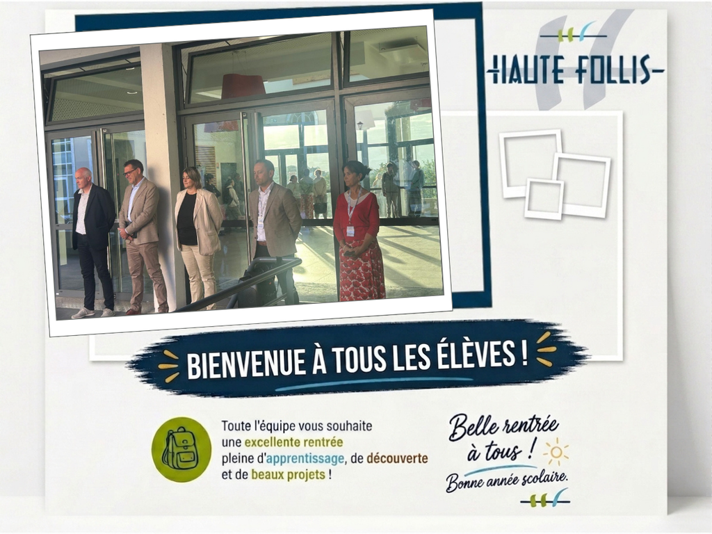 Une nouvelle année commence pour le lycée-campus Haute-Follis 14 6